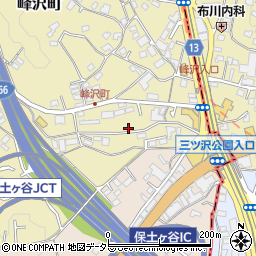 神奈川県横浜市保土ケ谷区峰沢町8周辺の地図