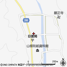 鳥取県鳥取市青谷町山根41周辺の地図