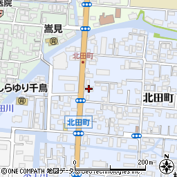 ロイヤルマンション北田町周辺の地図