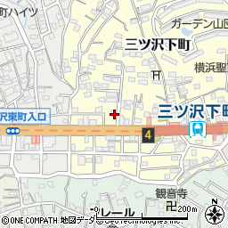 神奈川県横浜市神奈川区三ツ沢下町9-19周辺の地図