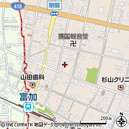 岐阜県加茂郡富加町羽生1475-15周辺の地図