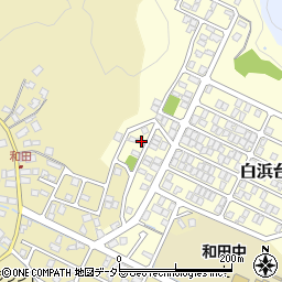 京都府舞鶴市白浜台72-45周辺の地図