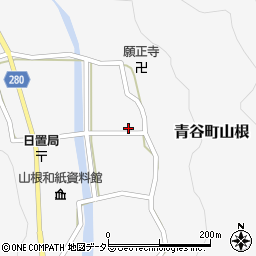 鳥取県鳥取市青谷町山根618周辺の地図