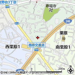 ファミリーマート座間栗原中央店周辺の地図