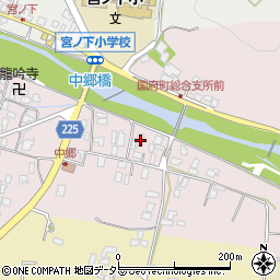 鳥取県鳥取市国府町町屋274周辺の地図