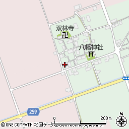 滋賀県長浜市高月町西物部399周辺の地図