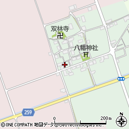 滋賀県長浜市高月町西物部398周辺の地図