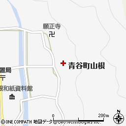 鳥取県鳥取市青谷町山根552周辺の地図