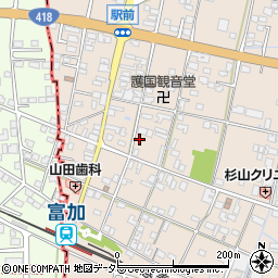 岐阜県加茂郡富加町羽生1475-5周辺の地図