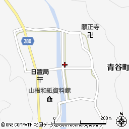 鳥取県鳥取市青谷町山根613周辺の地図