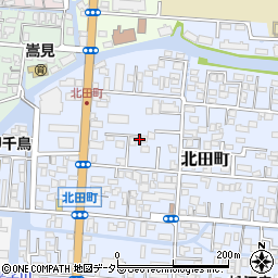 島根県松江市北田町56-12周辺の地図