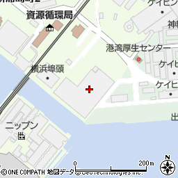 横浜埠頭株式会社　出田町倉庫周辺の地図