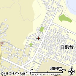 京都府舞鶴市白浜台72-27周辺の地図
