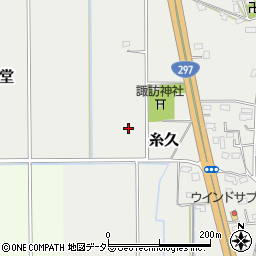 千葉県市原市糸久周辺の地図