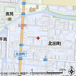 島根県松江市北田町56周辺の地図