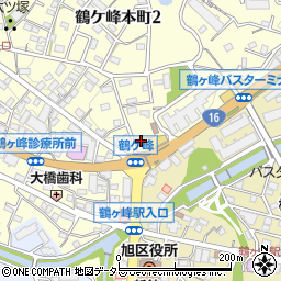 東日本三菱旭店周辺の地図