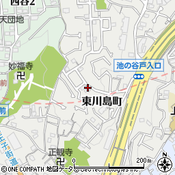 神奈川県横浜市保土ケ谷区東川島町周辺の地図