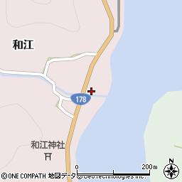 京都府舞鶴市和江586周辺の地図