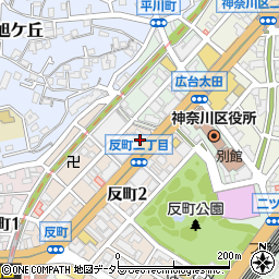 松陰塾　反町校周辺の地図