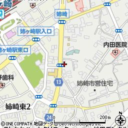 ウーラ　姉崎店周辺の地図