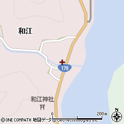 京都府舞鶴市和江580周辺の地図