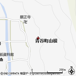 鳥取県鳥取市青谷町山根558周辺の地図