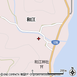 京都府舞鶴市和江203周辺の地図