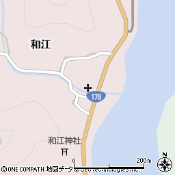 京都府舞鶴市和江579-1周辺の地図