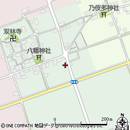 滋賀県長浜市高月町西物部283周辺の地図