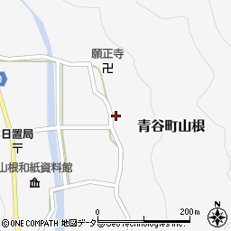 鳥取県鳥取市青谷町山根586周辺の地図