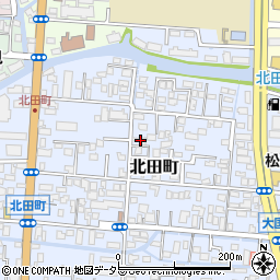島根県松江市北田町85周辺の地図