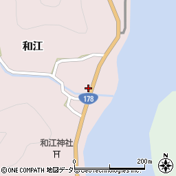 京都府舞鶴市和江582周辺の地図