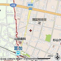 岐阜県加茂郡富加町羽生1467-1周辺の地図