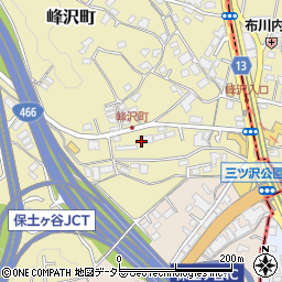 神奈川県横浜市保土ケ谷区峰沢町14周辺の地図