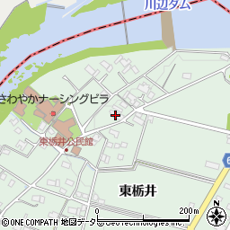 岐阜県美濃加茂市下米田町東栃井135-2周辺の地図