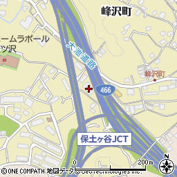 神奈川県横浜市保土ケ谷区峰沢町393周辺の地図