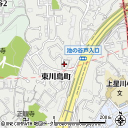 第二宮田荘周辺の地図