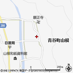 鳥取県鳥取市青谷町山根621周辺の地図
