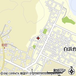 京都府舞鶴市白浜台72-48周辺の地図