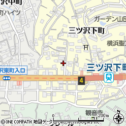 神奈川県横浜市神奈川区三ツ沢下町9-17周辺の地図