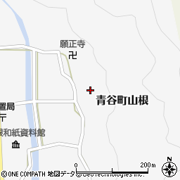鳥取県鳥取市青谷町山根554周辺の地図