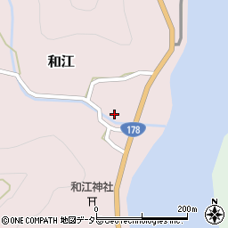 京都府舞鶴市和江541周辺の地図