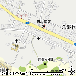 京都府舞鶴市余部下1115周辺の地図