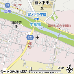 鳥取県鳥取市国府町町屋264周辺の地図