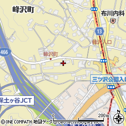 神奈川県横浜市保土ケ谷区峰沢町16周辺の地図