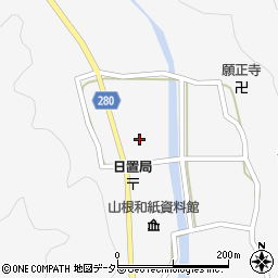 鳥取県鳥取市青谷町山根42周辺の地図