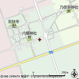 滋賀県長浜市高月町西物部337周辺の地図
