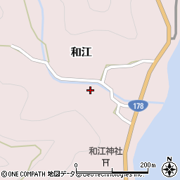 京都府舞鶴市和江209周辺の地図