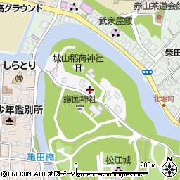 島根県松江市殿町482周辺の地図