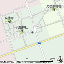 滋賀県長浜市高月町西物部332周辺の地図